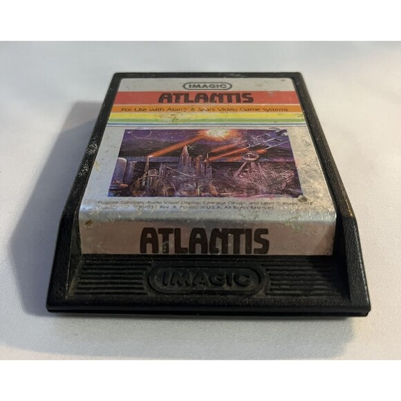 Atlantis Atari 2600, 1982 iMagic Retro Gaming Cartridge Tested Working - Picture 2 of 6